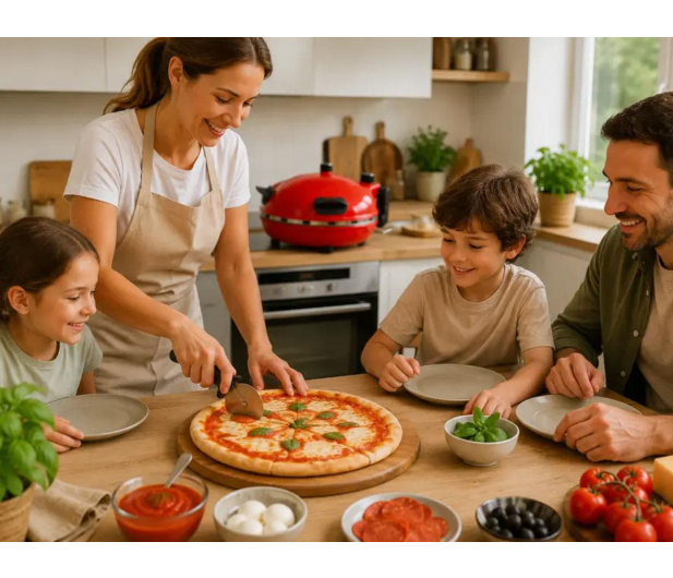 ExtraLink Piec do pizzy pizza oven 1200W Napoli - 1585404 - zdjęcie 2
